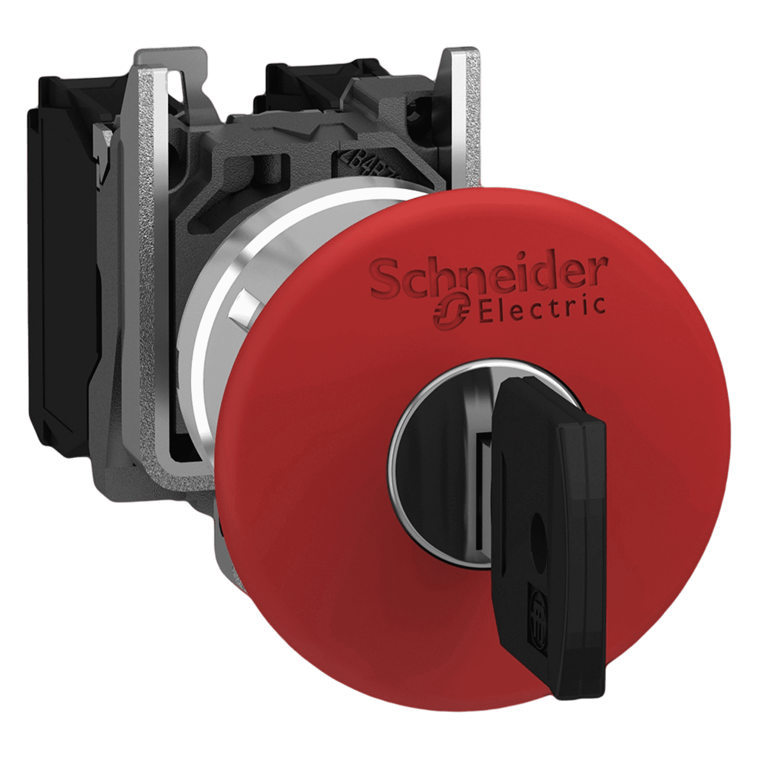 [28370] Pulsador Hongo XB4 Metálico 1NA+1NC Emergencia Pulsar-Girar Schneider Electric