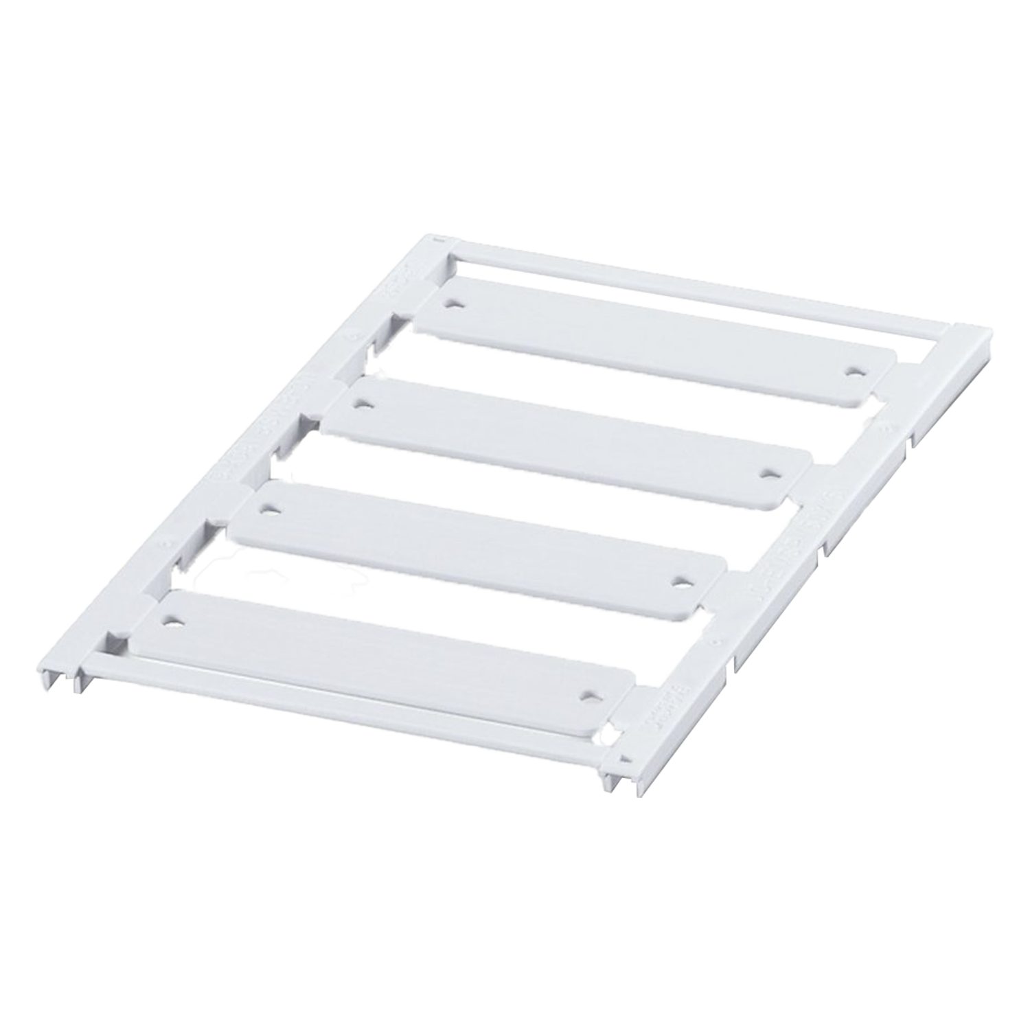 [18489] Etiqueta P/Rótulo C/2 Orificios Blanca 50x15mm Phoenix Contact