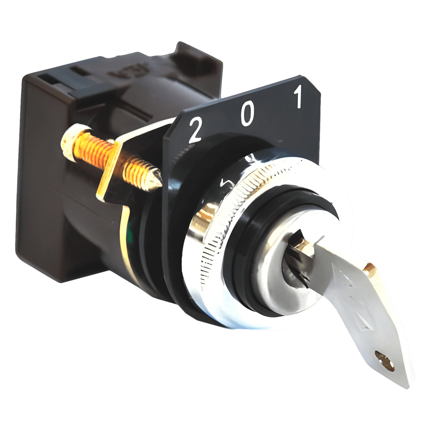 Selector a Cerradura 5400 3 Posiciones 2-0-1 C/Retención 0 Aea