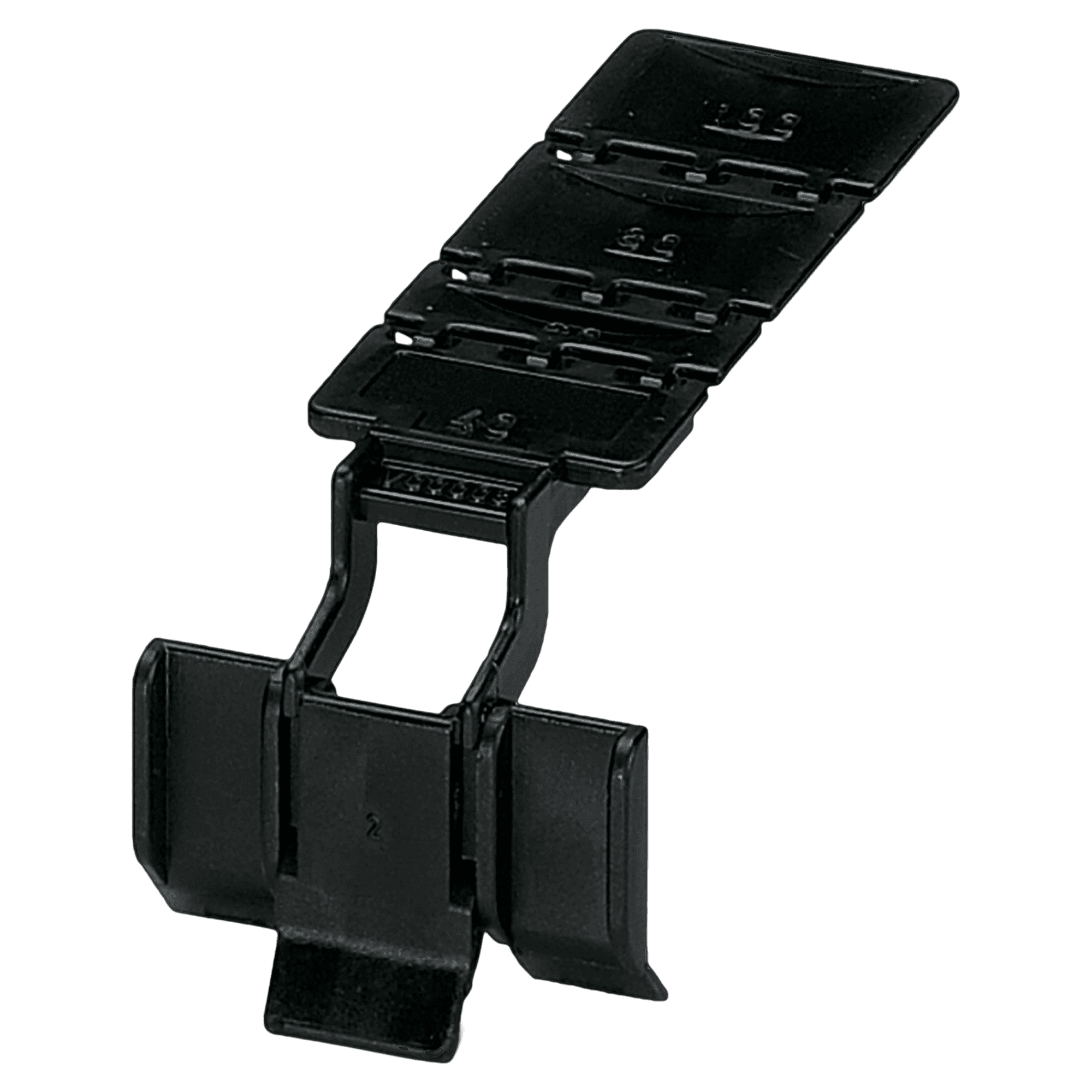 [18503] Soporte Universal De Cables P/Cablecanal Poliestireno Negro Phoenix Contact