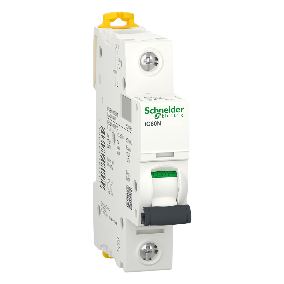 [27769] Interruptor Termomagnético A9F74 1x50A 10kA Curva C Schneider Electric